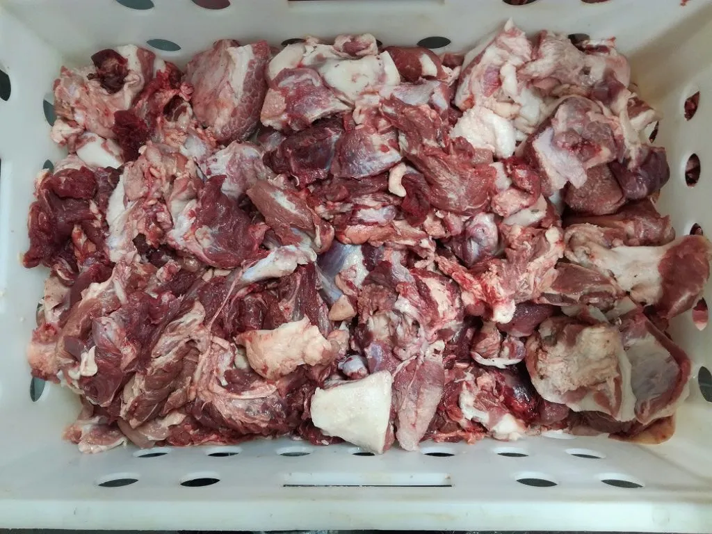 мясо голов свиных 80/20 в Курске